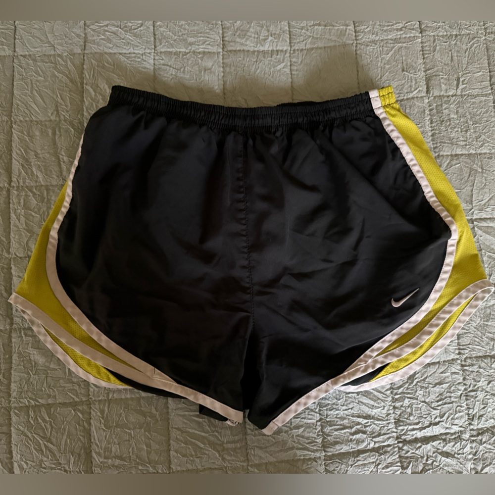 Black and Yellow Women's Shorts